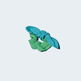 Scrunchie Verde Menta e Turquesa